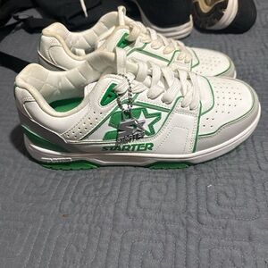 STARTER Kids Sneakers in White and Green
